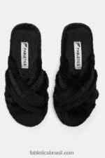 Fabletics preto 420HR2955 chinelo cruzado mulheres - Image 3