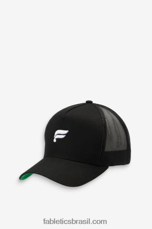 fabletics_preto_420hr3014_o_chapeu_de_caminhoneiro_mulheres.jpg Fabletics preto 420HR3014 o chapéu de caminhoneiro mulheres - Image 1