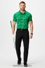 Fabletics preto 420HR3062 o chino lateral alto (ajuste clássico) homens - Image 2