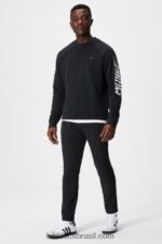 Fabletics preto 420HR3081 a única calça (slim fit) homens - Image 2