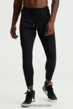 Fabletics preto 420HR3107 a calça de aquisição homens