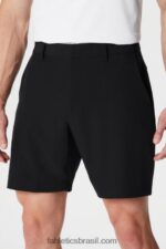 Fabletics preto 420HR3160 o único curto homens