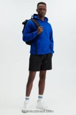 Fabletics preto 420HR3347 o pós-jogo curto homens - Image 4