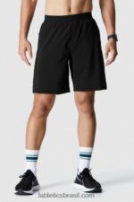 Fabletics preto 420HR3356 a franquia curta (alinhada) homens - Image 3