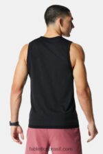 Fabletics preto 420HR3389 o tanque do dia de treinamento homens - Image 2