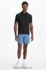 Fabletics preto 420HR3405 o dia de treinamento polo 167 homens - Image 3