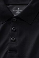 Fabletics preto 420HR3405 o dia de treinamento polo 167 homens - Image 4