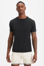 Fabletics preto 420HR3545 o tee 24-7 185 homens
