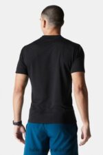Fabletics preto 420HR3552 camiseta da primeira fila homens - Image 2