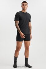Fabletics preto 420HR3554 a camiseta restoreknit homens - Image 2