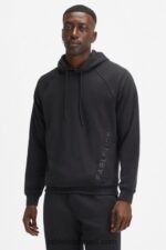 Fabletics preto 420HR3658 o moletom com capuz leve homens