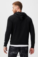 Fabletics preto 420HR3660 o moletom com capuz leve homens - Image 2