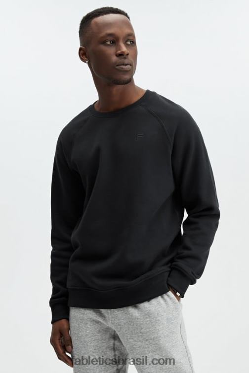 fabletics_preto_420hr3712_a_equipe_pos_jogo_homens.jpg Fabletics preto 420HR3712 a equipe pós-jogo homens - Image 1