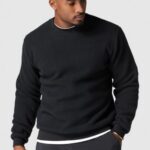 Fabletics preto 420HR3732 a tripulação do explorador homens