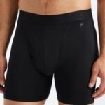 Fabletics preto 420HR3777 a cueca boxer 24-7 200 homens