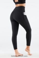Fabletics preto 420HR792 legging oasis pureluxe cintura alta 7/8 49 mulheres - Image 2