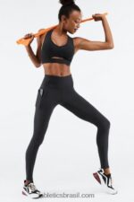 Fabletics preto 420HR905 legging cintura alta oasis pureluxe 69 mulheres - Image 3