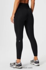 Fabletics preto 420HR955 trinity motion365+ legging cintura alta mulheres