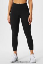Fabletics preto 420HR991 trinity motion365+ capri cintura alta mulheres - Image 2