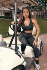 Fabletics preto 420HR991 trinity motion365+ capri cintura alta mulheres - Image 5