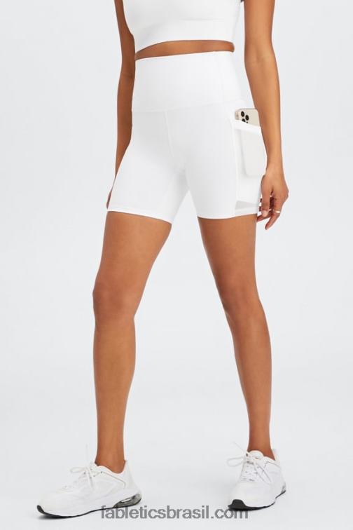 Fabletics preto/branco clássico 420HR485 tênis universal on-the-go ultra hw 6'' curto mulheres - Image 2