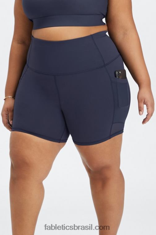 Fabletics preto caleidoscópico/preto 420HR487 tênis universal on-the-go ultra hw 6'' curto mulheres - Image 2