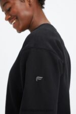 Fabletics preto/estanho 420HR2456 moletom de gola redonda de lã forever mulheres - Image 3