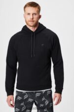 Fabletics preto la 420HR3674 o moletom com capuz 190 homens - Image 2