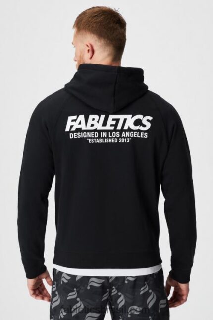 Fabletics preto la 420HR3674 o moletom com capuz 190 homens
