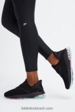 Fabletics preto/multi 420HR2953 tênis de desempenho sem cadarço mulheres - Image 2