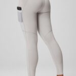 Fabletics preto/multi 420HR741 legging cintura alta powerhold on-the-go 39 mulheres