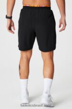 Fabletics preto/rosa escapar da loucura do verão 420HR3122 o fundamental curto ii (alinhado) 132 homens - Image 3