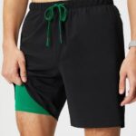 Fabletics preto/verde grama 420HR3181 aquele curto (alinhado) 141 homens