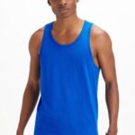 Fabletics raça azul 420HR3384 o tanque 24-7 homens