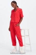 Fabletics rainha dos corações 420HR1987 botão de dormir para baixo mulheres - Image 3
