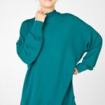 Fabletics raso 420HR2713 pulôver gola zombe jody mulheres