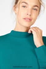 Fabletics raso 420HR2713 pulôver gola zombe jody mulheres - Image 3