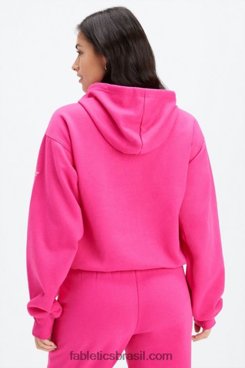 Fabletics rave fúcsia/rosa 420HR2489 moletom de lã para sempre mulheres - Image 2