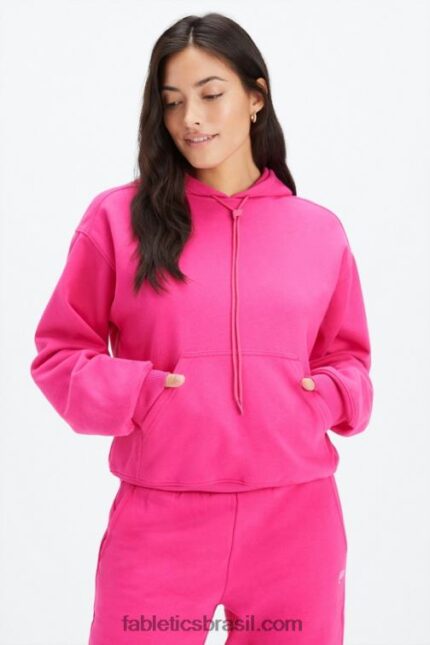 Fabletics rave fúcsia/rosa 420HR2489 moletom de lã para sempre mulheres