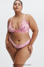 Fabletics redemoinho de amor 420HR2853 tanga de toque fino mulheres