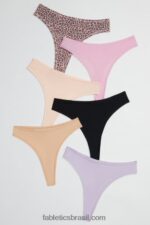 Fabletics redemoinho de amor 420HR2877 pacote arejado de 6 peças mulheres