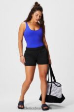 Fabletics rosa fluorescente/preto 420HR600 aquele curto 3'' mulheres - Image 3