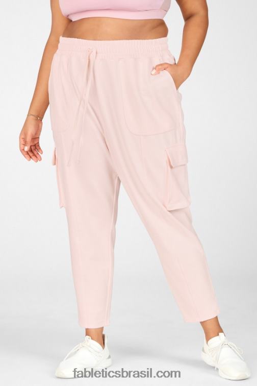 fabletics_rugido_poder_rosa_420hr206_calca_cargo_nyla_mulheres.jpg Fabletics rugido/poder rosa 420HR206 calça cargo nyla mulheres - Image 1