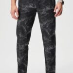 Fabletics ruído ambiente preto 420HR3068 a calça fundamental homens