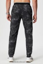 Fabletics ruído ambiente preto 420HR3068 a calça fundamental homens - Image 3