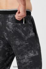 Fabletics ruído ambiente preto 420HR3068 a calça fundamental homens - Image 4