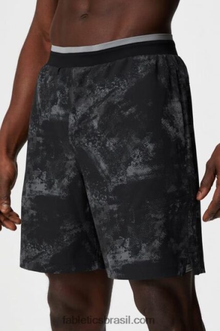 Fabletics ruído ambiente preto 420HR3193 o curto fundamental ii 144 homens