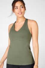 Fabletics safári 420HR2367 tanque embutido em movimento mulheres - Image 3