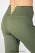Fabletics safári/pêra 420HR1297 legging cintura alta sem costura mulheres - Image 2