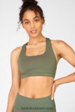 Fabletics safári/ rosa do deserto 420HR1810 boost sutiã esportivo de médio impacto 125 mulheres - Image 3